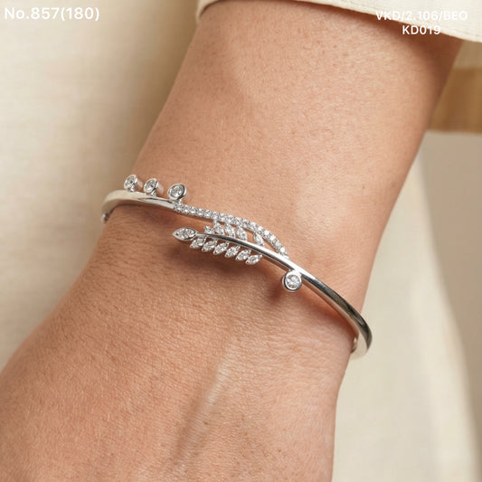 Dreamline silver kada for women