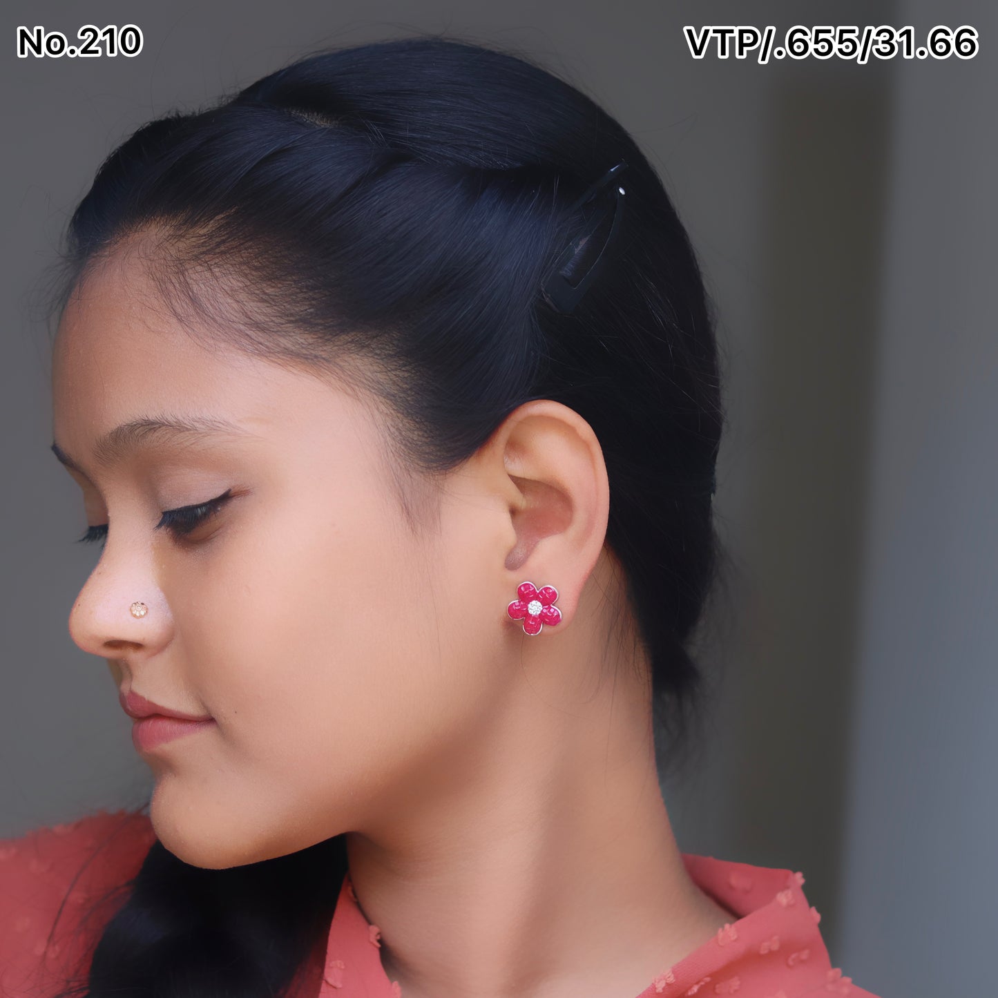 Silver Earrings for Women by V One Jewellery