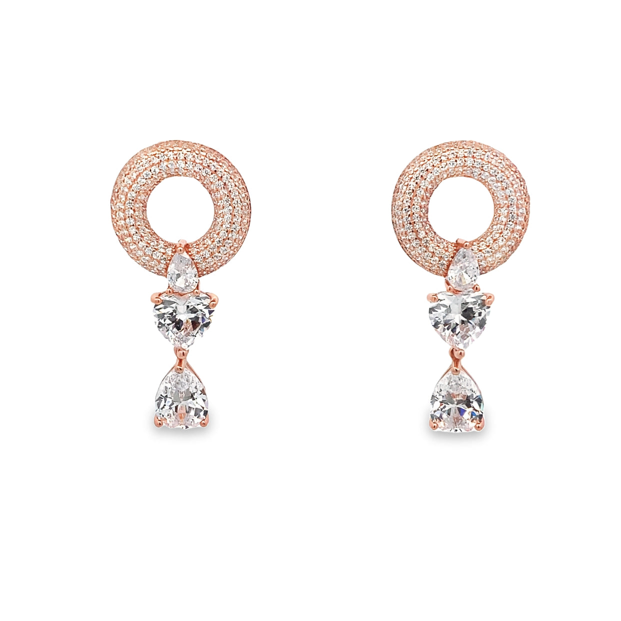 Silver Earrings for Women by V One Jewellery