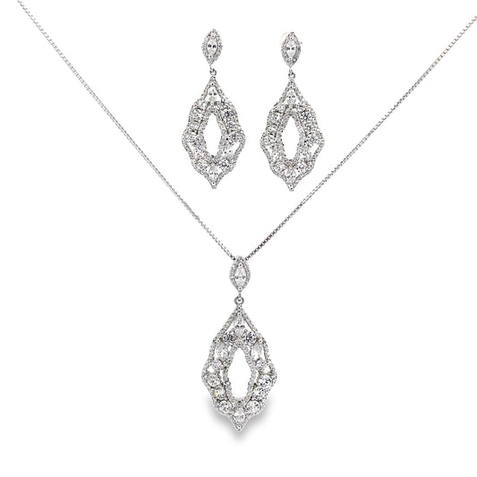Silver Pendant Set - V One Jewellery