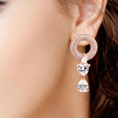 Silver Earrings for Women by V One Jewellery