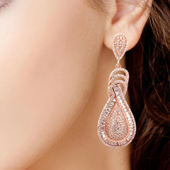 Silver Earrings for Women by V One Jewellery