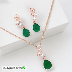Silver Pendant Set - V One Jewellery