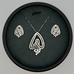 Silver Pendant Set - V One Jewellery