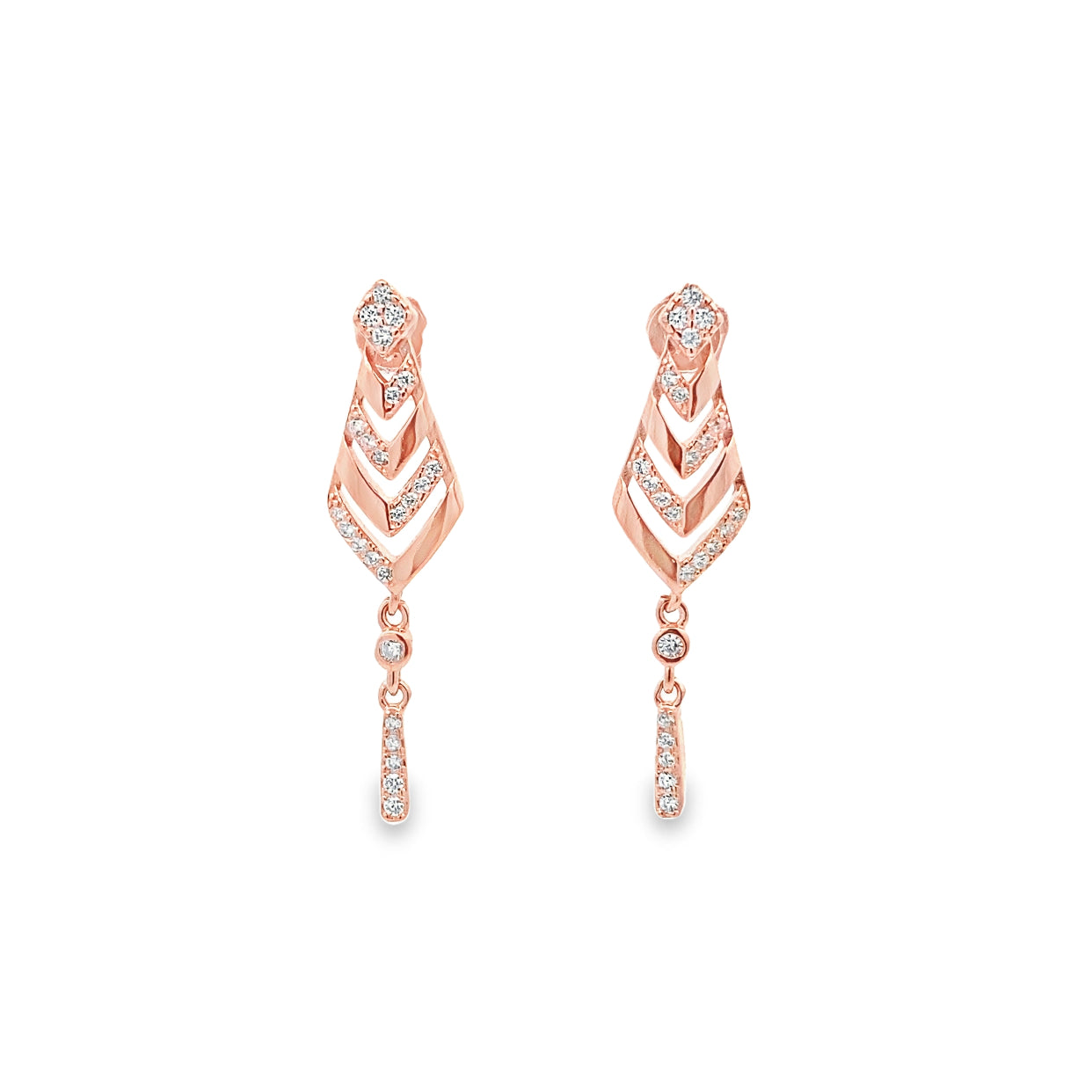 Silver Earrings for Women by V One Jewellery