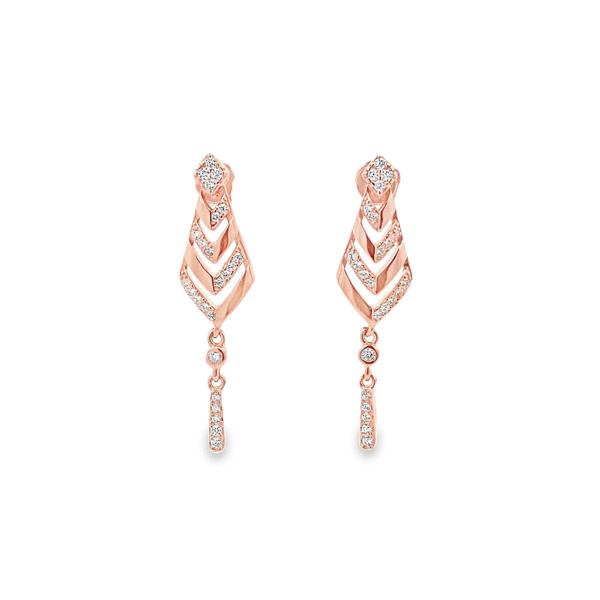 Silver Earrings for Women by V One Jewellery