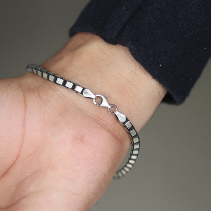 Pure Silver Valor Bracelet for Mens