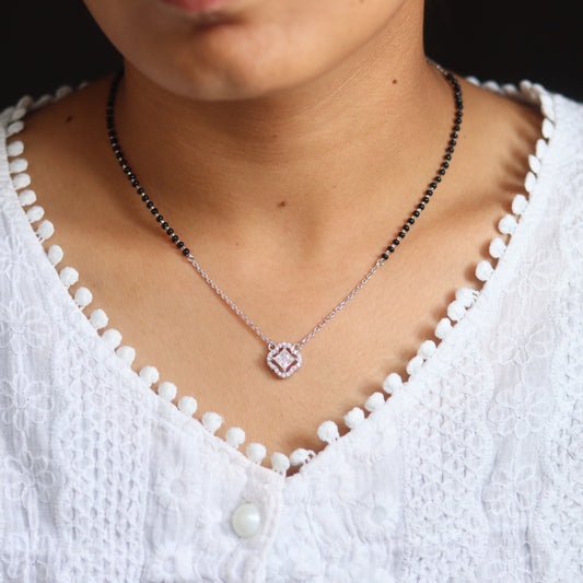 Silvery Grace Mangalsutra for Women