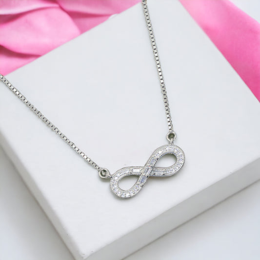 Silver Chain Pendant - V One Jewellery