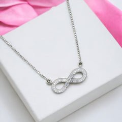 Silver Chain Pendant - V One Jewellery