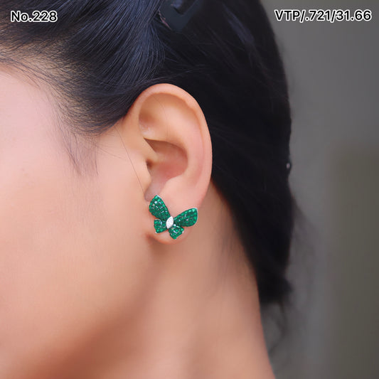 Silver Earrings for Women by V One Jewellery