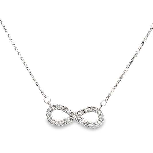 Silver Chain Pendant - V One Jewellery