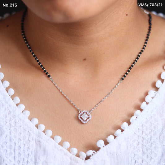 Silvery Grace Mangalsutra for Women