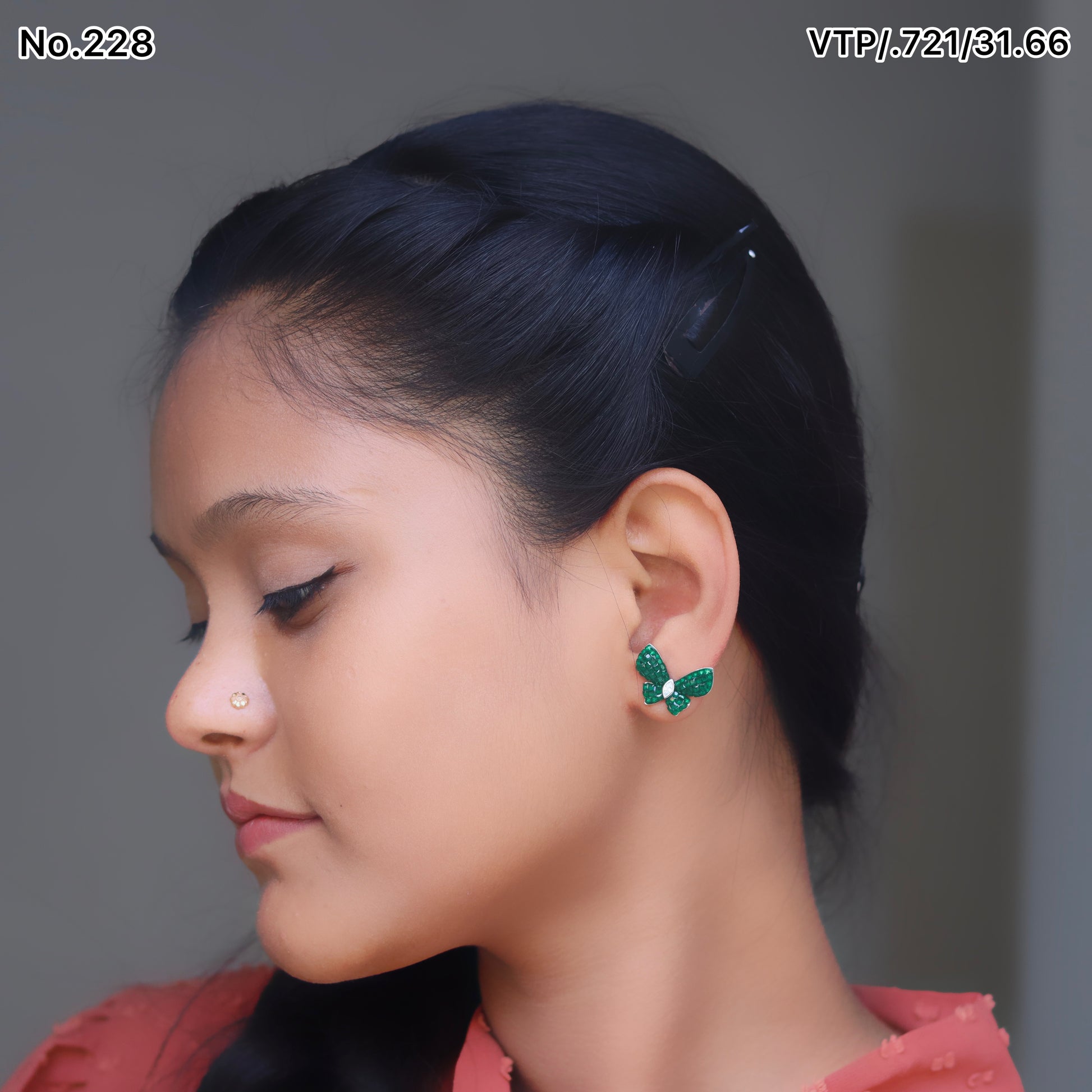 Silver Earrings for Women by V One Jewellery