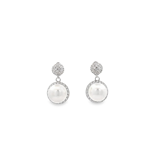 Silver Earrings for Women by V One Jewellery