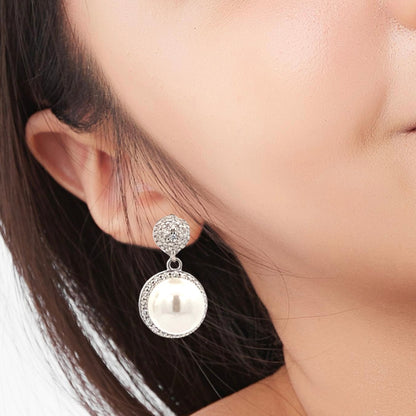 Silver Earrings for Women by V One Jewellery