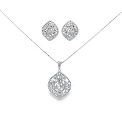 Silver Pendant Set - V One Jewellery