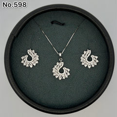 Silver Pendant Set - V One Jewellery