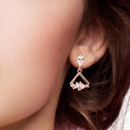 Silver Earrings for Women by V One Jewellery