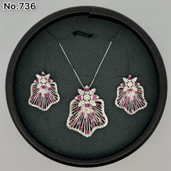 Silver Pendant Set - V One Jewellery