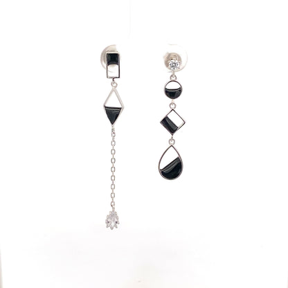 Silver Earrings for Women by V One Jewellery