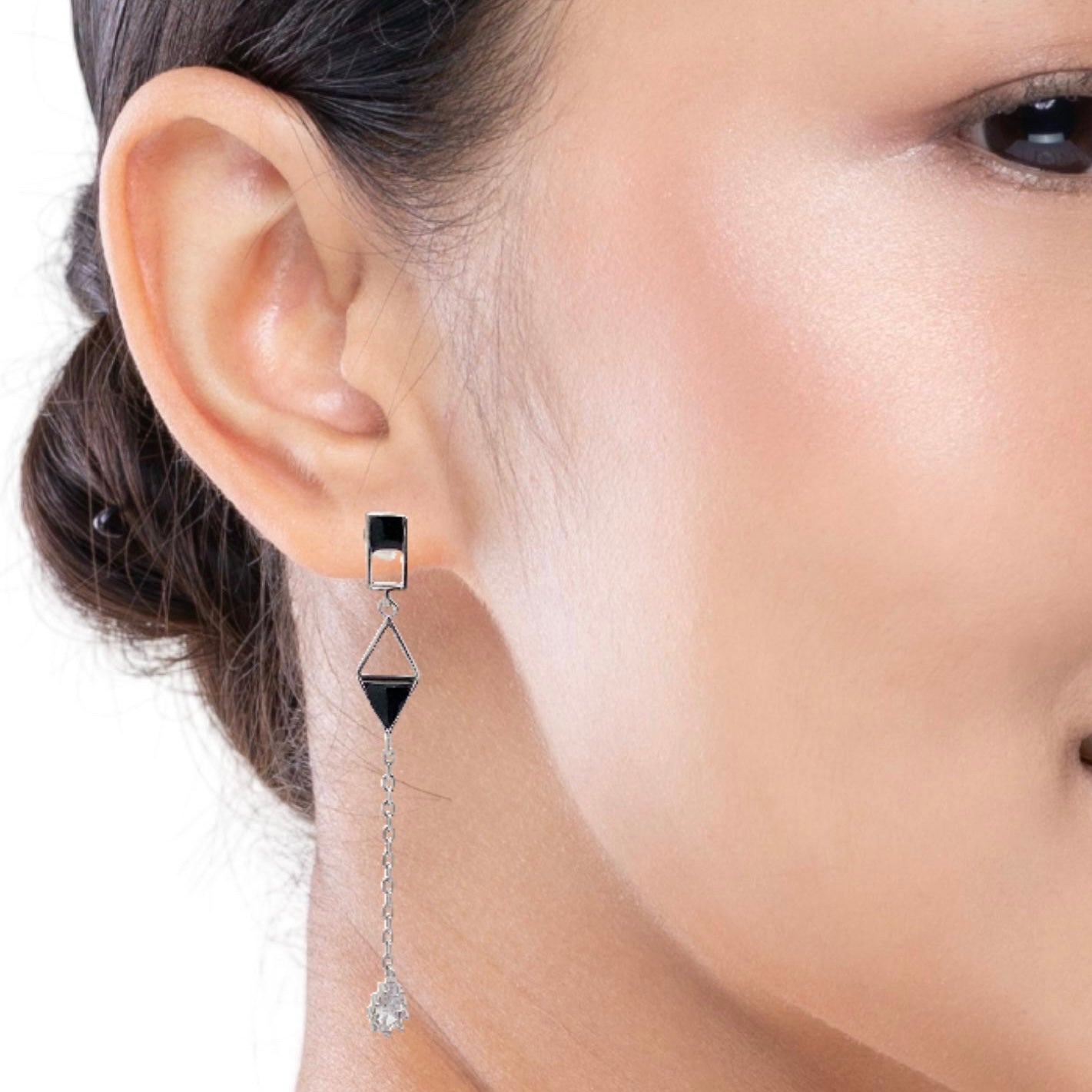 Silver Earrings for Women by V One Jewellery