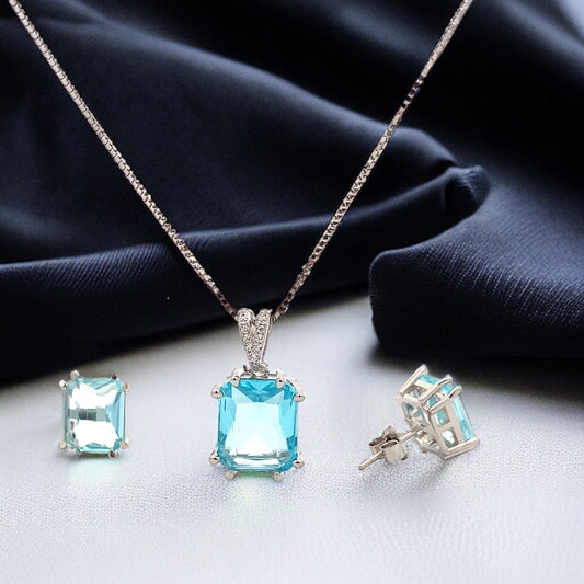 Silver Pendant Set - V One Jewellery