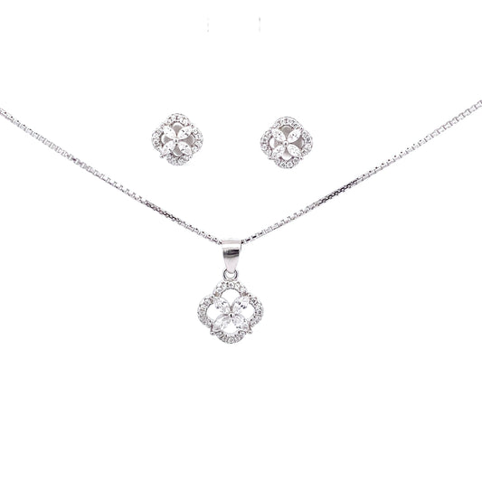 Silver Pendant Set - V One Jewellery