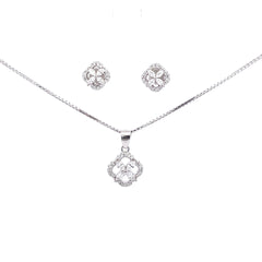 Silver Pendant Set - V One Jewellery