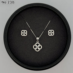Silver Pendant Set - V One Jewellery