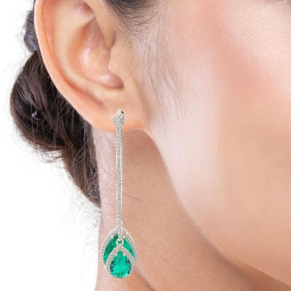 Silver Earrings for Women by V One Jewellery