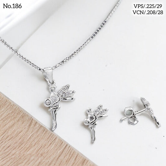 Silver Pendant Set - V One Jewellery