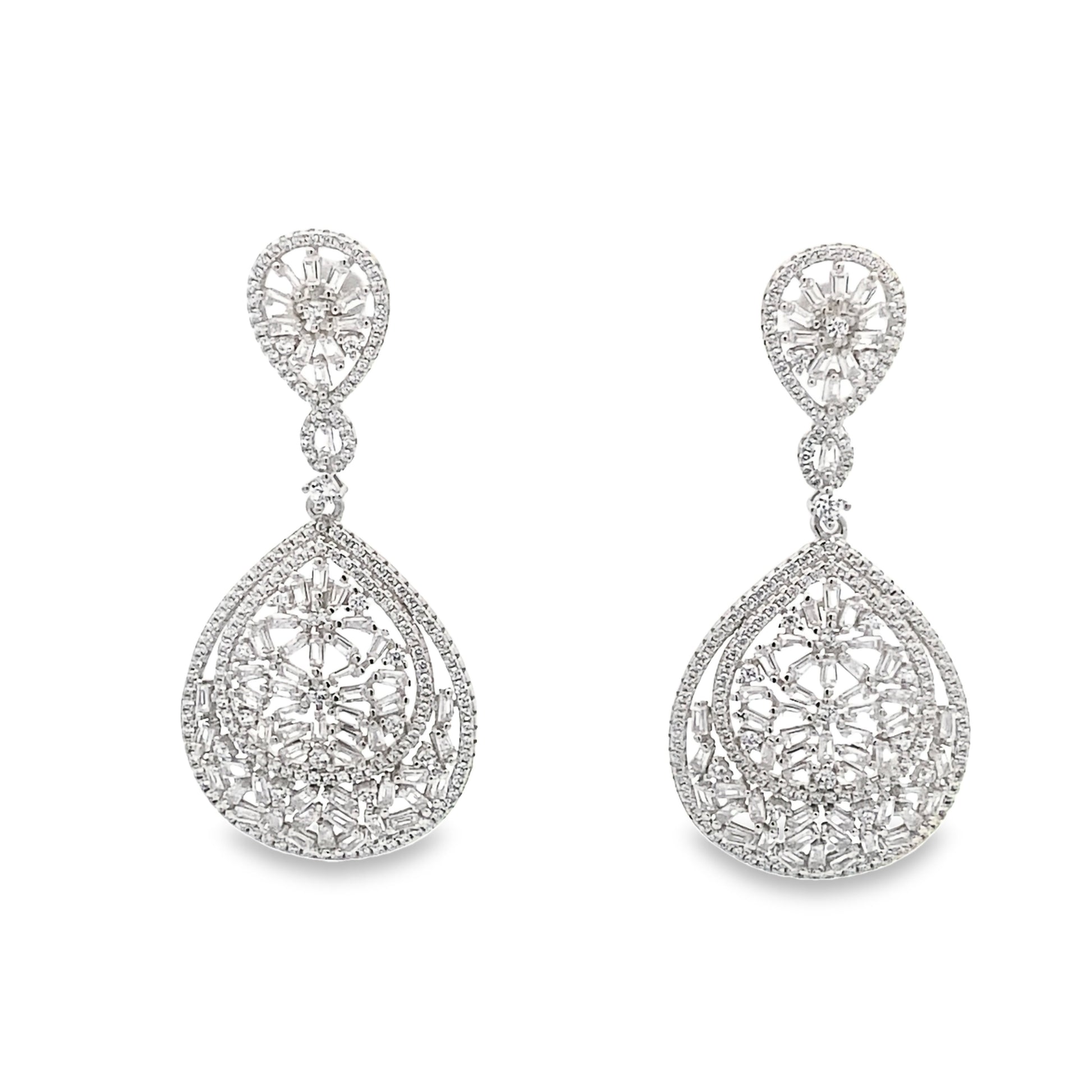 Silver Earrings for Women by V One Jewellery