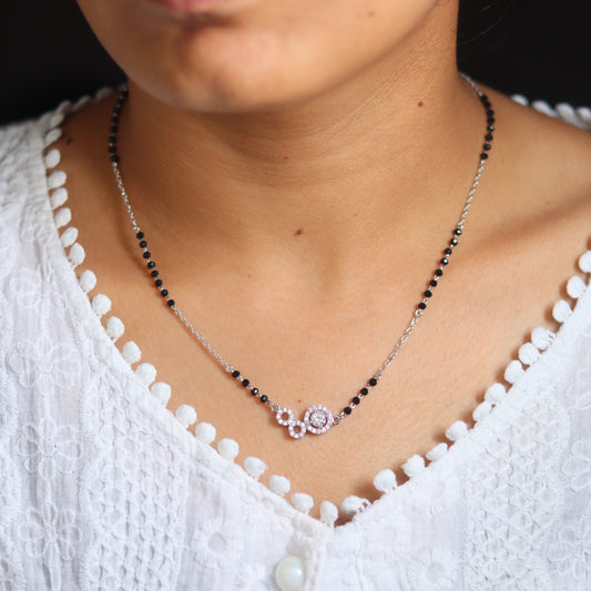 Silver Aura Mangalsutra for Women