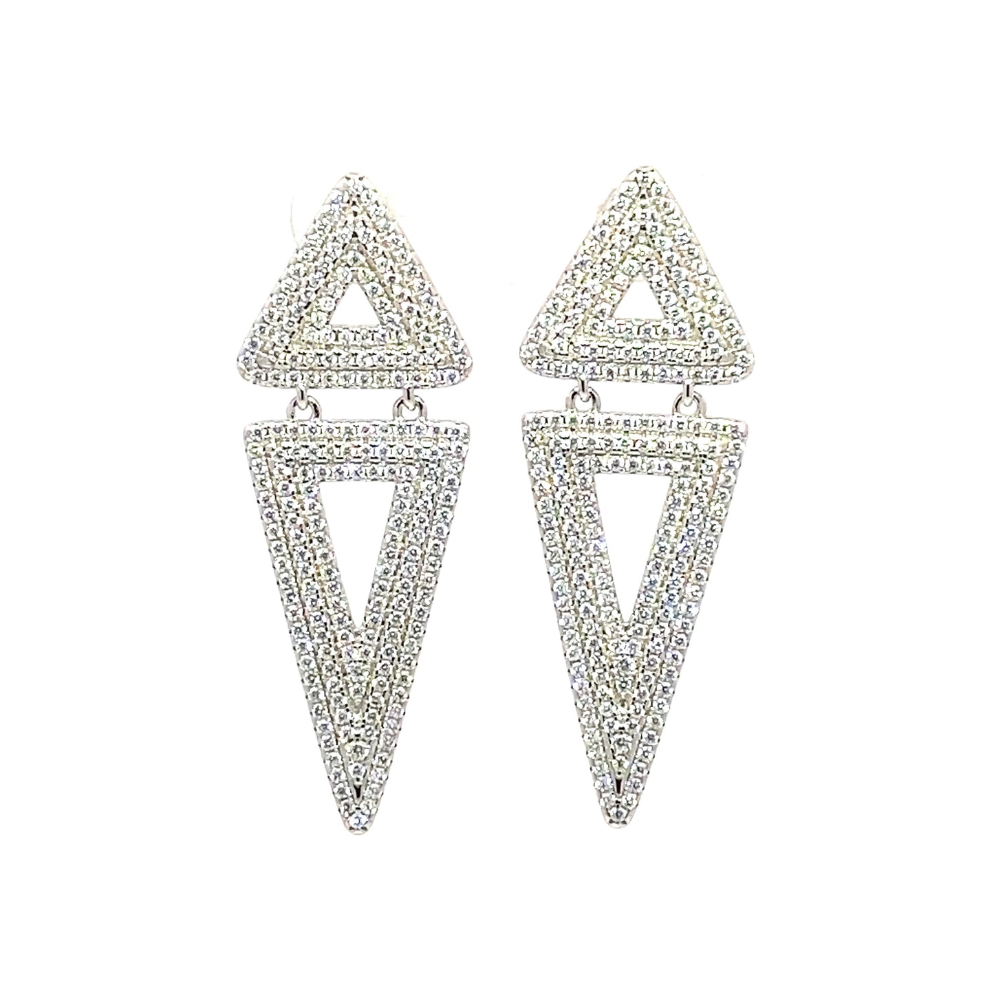 Silver Earrings for Women by V One Jewellery