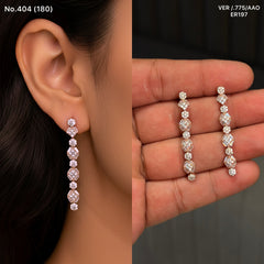 Glowra silver earrings