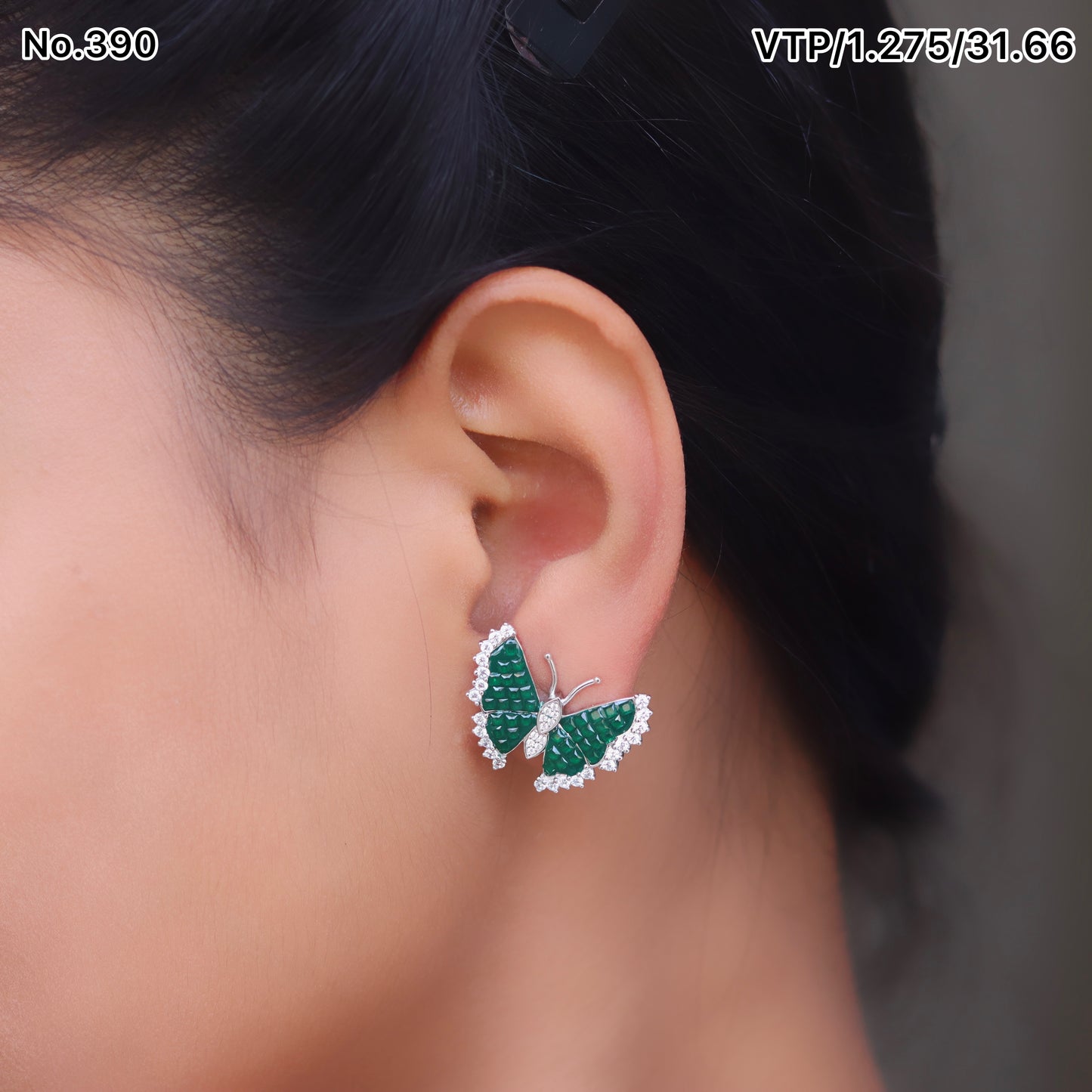 Silver Earrings for Women by V One Jewellery