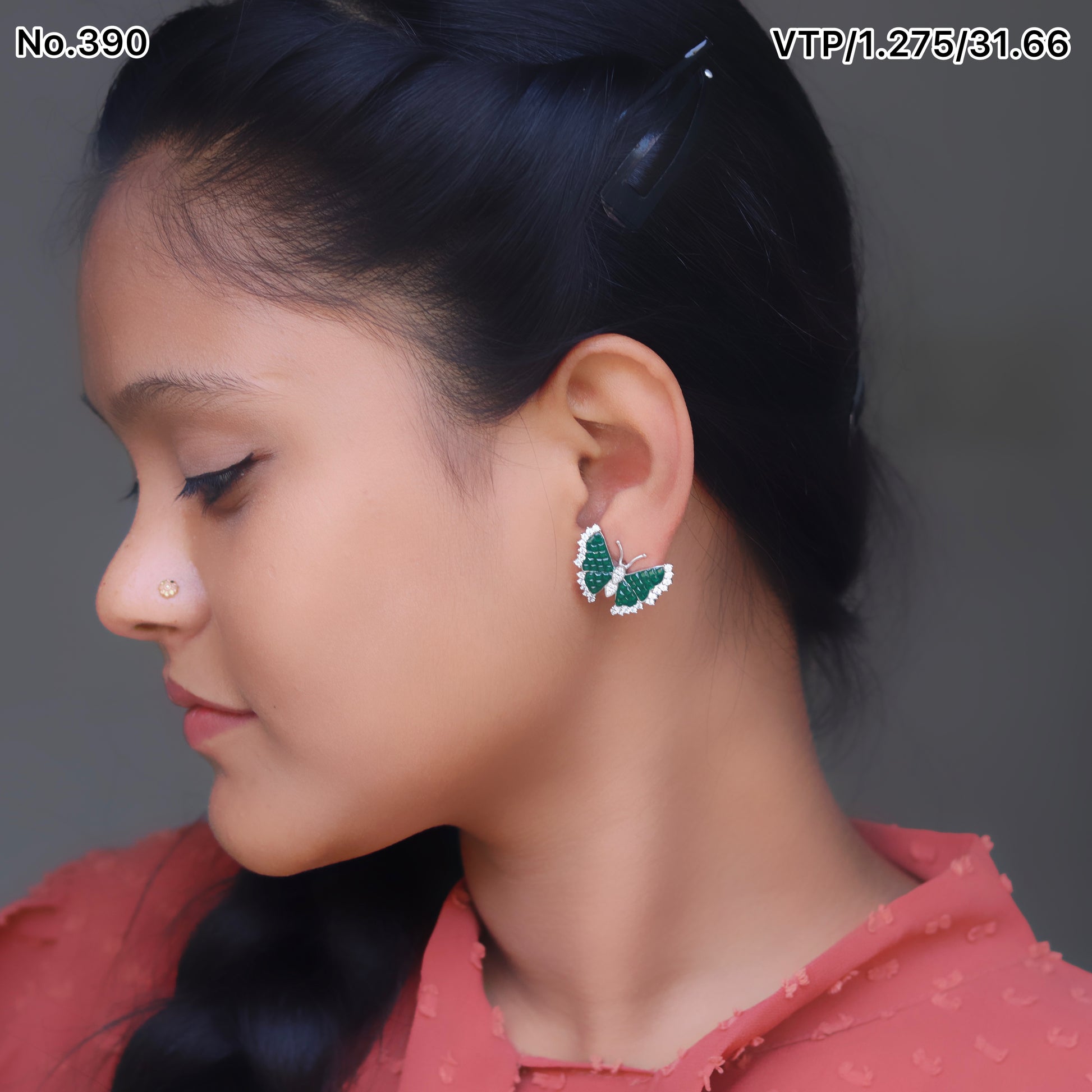 Silver Earrings for Women by V One Jewellery