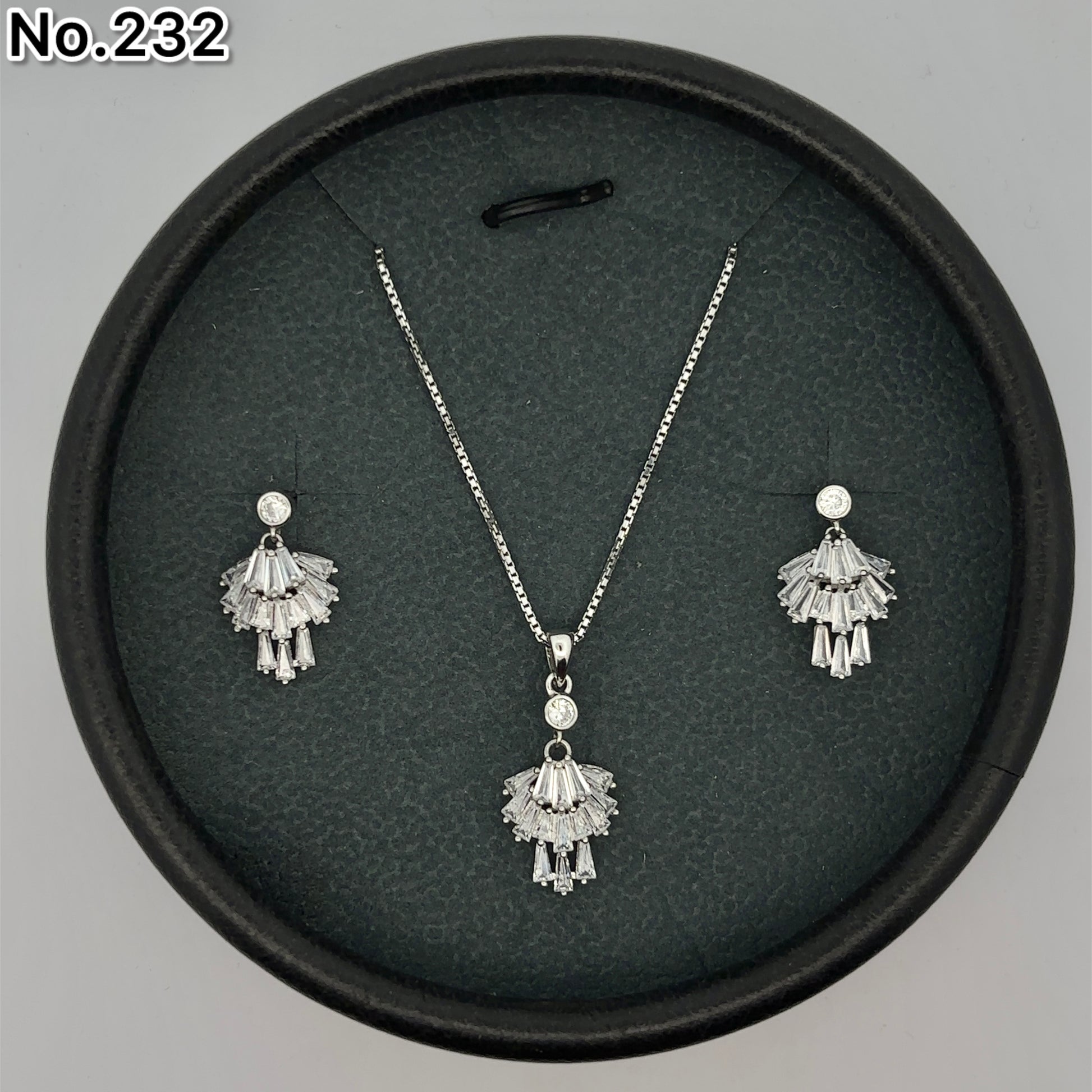 Silver Pendant Set - V One Jewellery