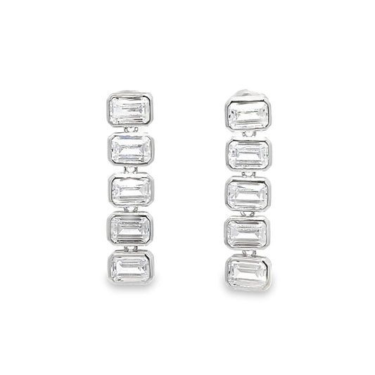 Silver Earrings for Women by V One Jewellery