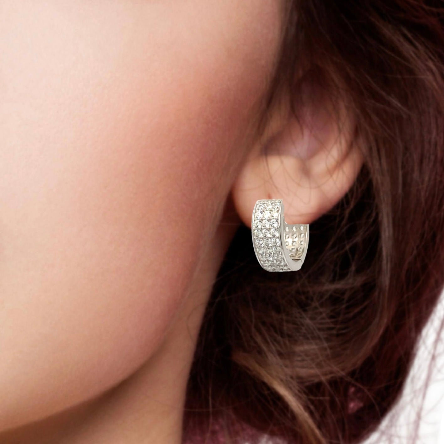 Silver Earrings for Women by V One Jewellery