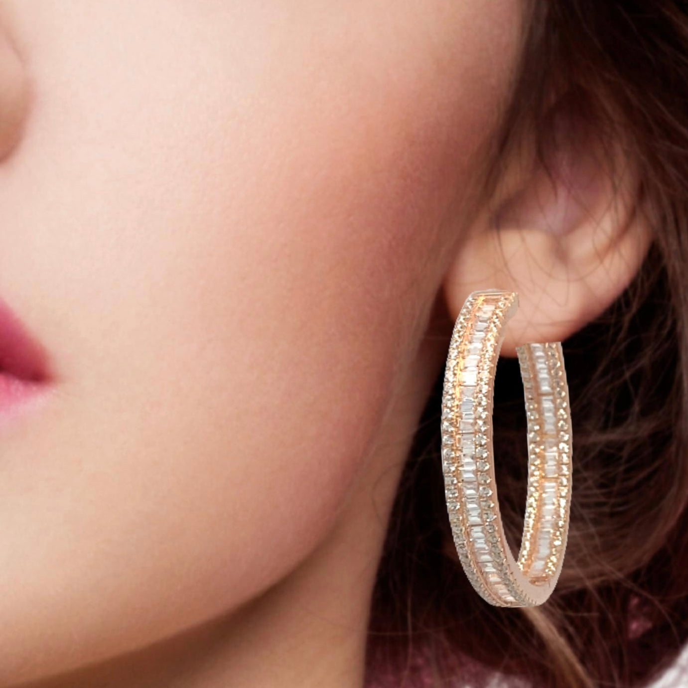 Silver Earrings for Women by V One Jewellery