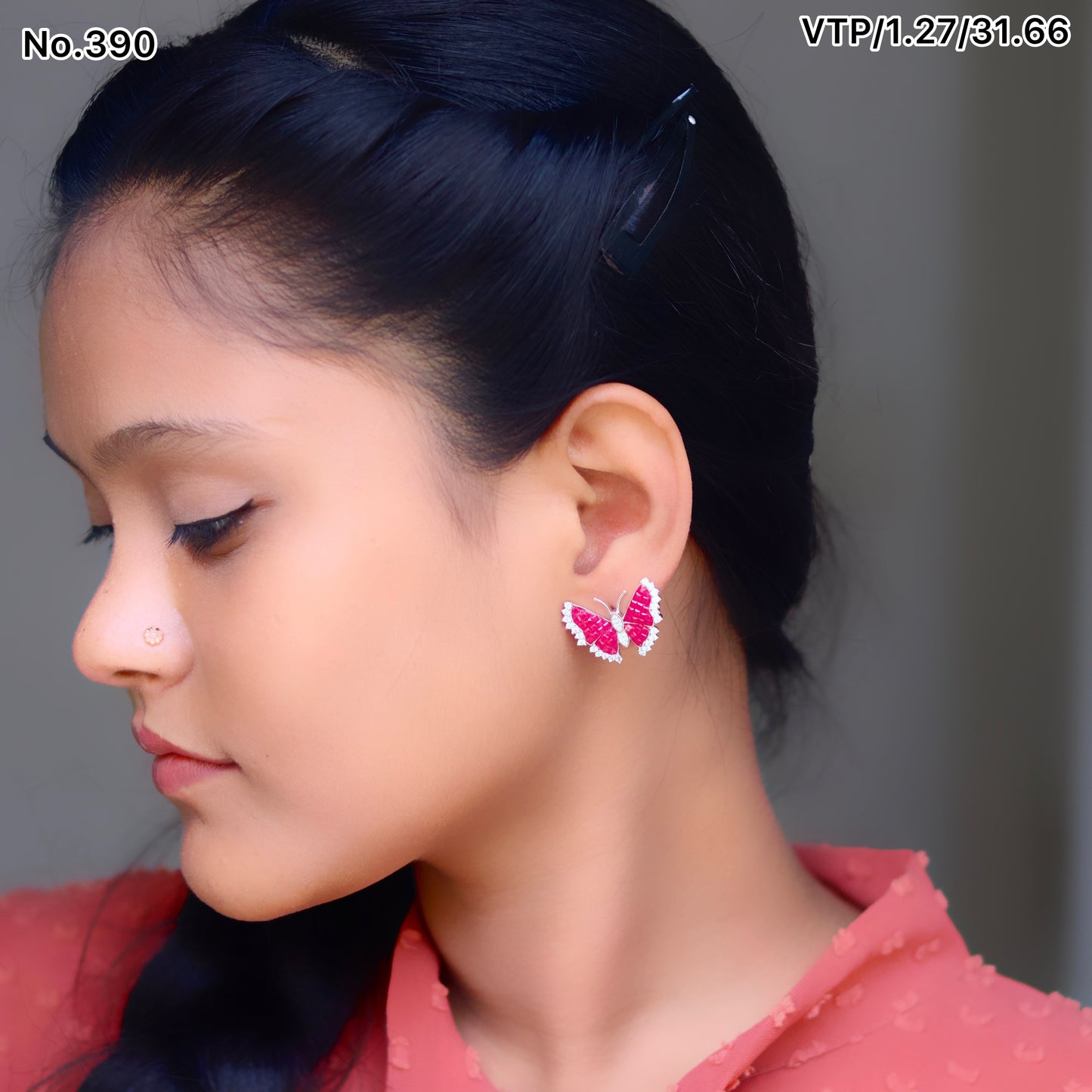 Silver Earrings for Women by V One Jewellery