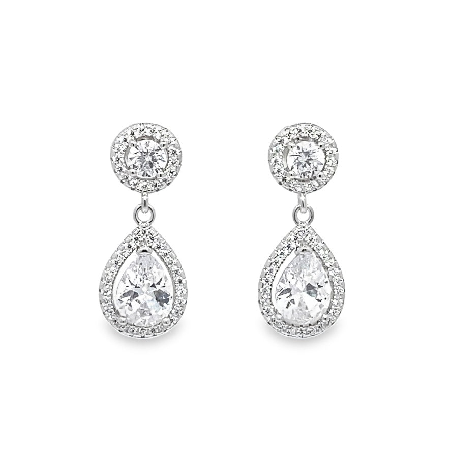 Silver Earrings for Women by V One Jewellery