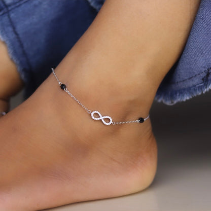 Infinite Loop Silver Payal