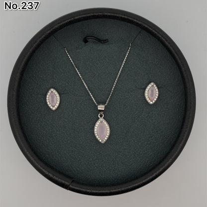 Silver Pendant Set - V One Jewellery