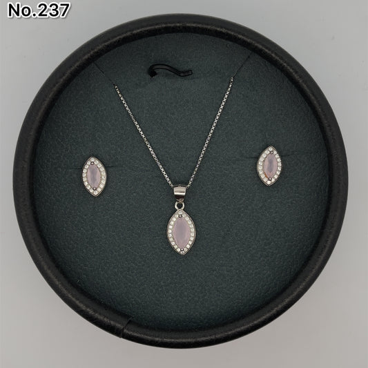 Silver Pendant Set - V One Jewellery