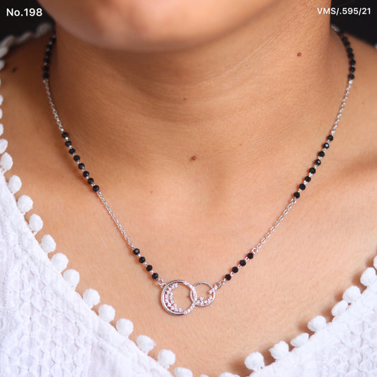 Tranquil Silver Mangalsutra for Women