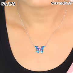 Silver Chain Pendant - V One Jewellery