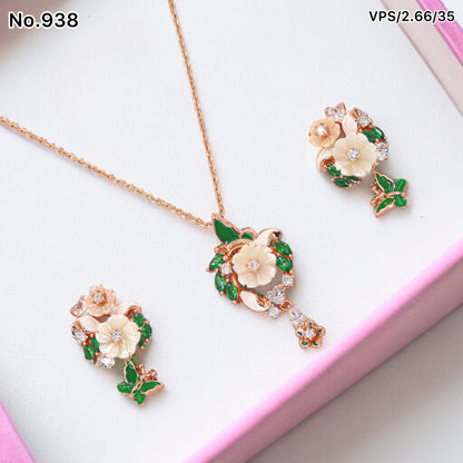 Silver Pendant Set - V One Jewellery